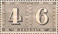 Canton Zürich stamps of 4 & 6 Rappen