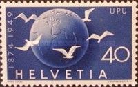 Globe with 5 doves