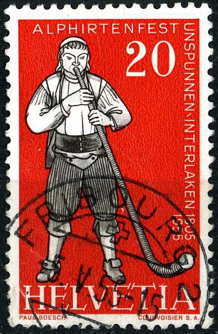 Alphorn Blower (19th Century)