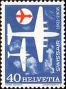 Ancient & Modern Airliner, Swissair Badge
