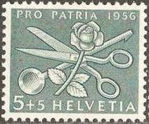 Symbols Women's Labour: Shears, Rose and Scoop