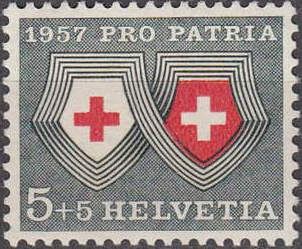 Coat of Arms Red Cross and Switzerland