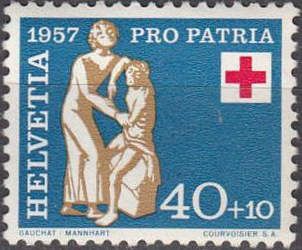 Needy Person & Assistant, Red Cross