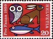 Owl, Hare & Fish