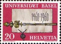 Sceptre & Charter of Basel University