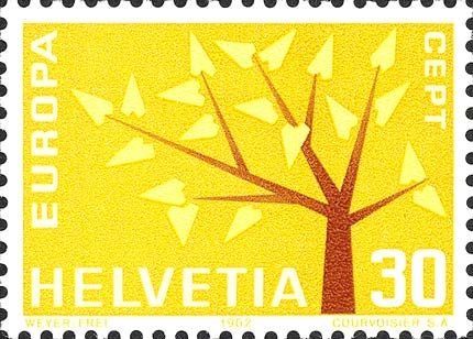 Stylised Tree with 19 leaves