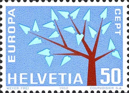 Stylised Tree with 19 leaves