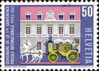 Mail Coach in Front of Hotel "Des Postes", Paris