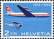 Postal Aircraft DH-3 (1919) & Jet Aircraft DC-8