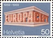 "C.E.P.T." Letters Forming a Temple