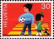 Children at Pedestrian Crosswalk