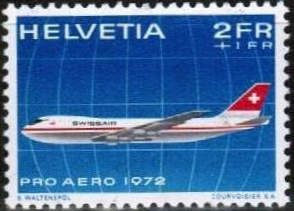 "Pro Aero": Boeing B747 of Swissair