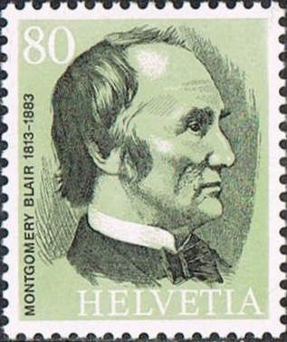 Montgomery Blair (1813-83) General Postmaster USA