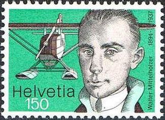 Walter Mittelholzer (1894-1937) & Do-Merkur Floatplane