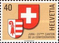 Coat of Arms of the Canton Jura and Switzerland