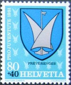 Coat of Arms of Préverenges (Vaud Canton)