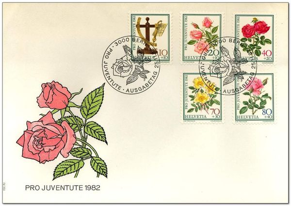 Roses "Hugh Dickson"
