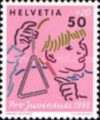 Child Playing Triangle
