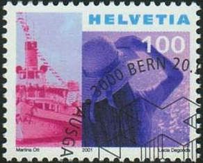 Shipping: Paddlesteamer "La Suisse", Montreux
