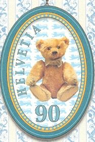 Teddy with Grey-brown Bow (Germany, 1904)