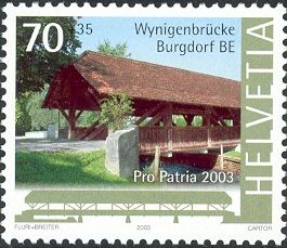 Inner Wynigen Bridge, Burgdorf (build 1776)