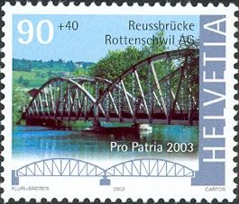 Reuss Bridge, Rottenschwil (built 1907)