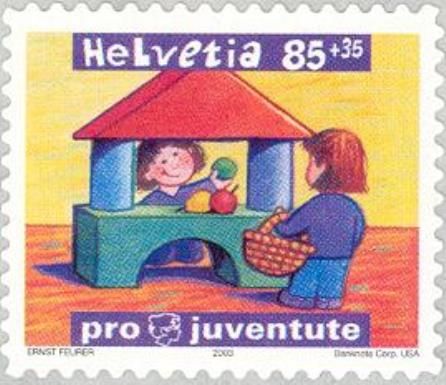 Children Playing Shop