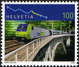 Centenary of the Lötschberg Railway BLS