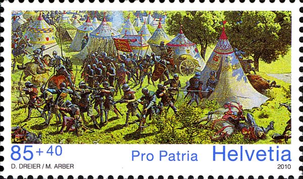 Battle of Murten Panorama