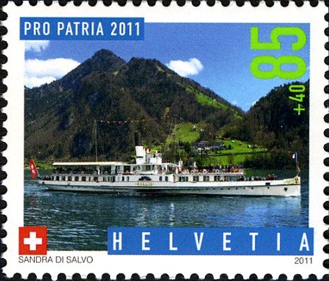 Pro Patria 2011 - Steamboats - PS Gallia