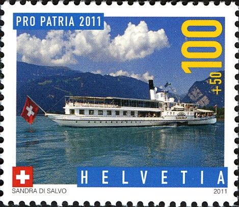 Pro Patria 2011 - Steamboats - PS Blumlisalp