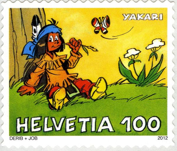 Yakari with Butterfly