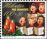 At School: Students Singing Christmas Carols
