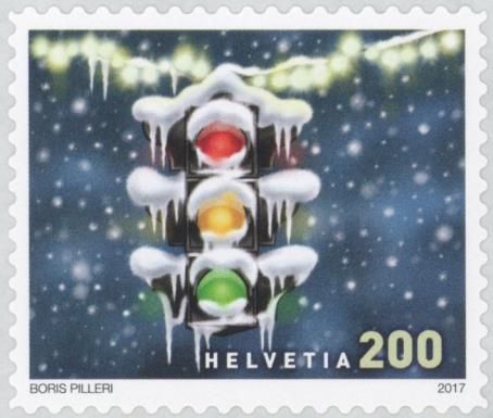 Christmas Decoration in the Snow