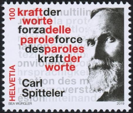 Carl Spitteler, Centenary of his Nobel Prize in Literature