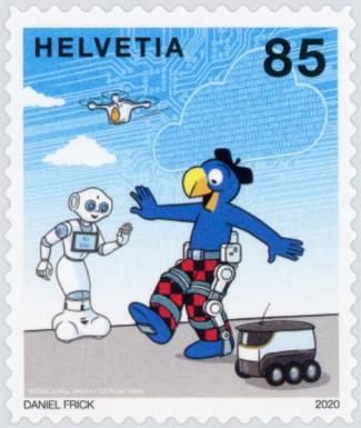 Globi and the Robot