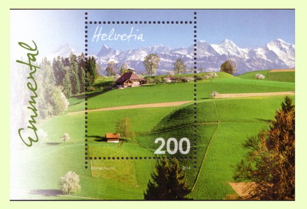 Typical Swiss Landscape: Emmental