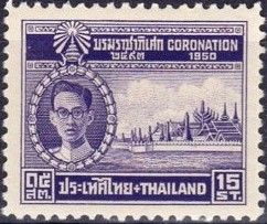 King Bhumibol Adulyadej and Palace