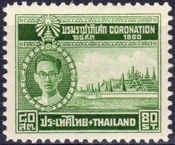 King Bhumibol Adulyadej and Palace