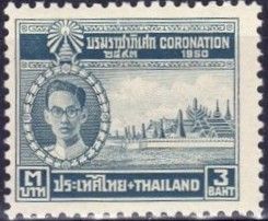 King Bhumibol Adulyadej and Palace