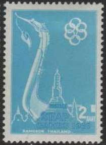 Wat Arun pagoda and prow of royal barge
