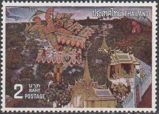 Frescoes from Temple of the Emerald Buddha