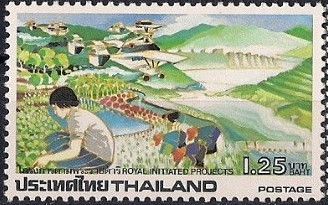Terrace farming, Irrigation dam