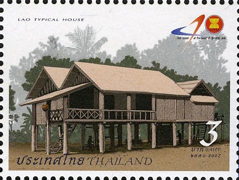 Lao Typical House