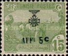 Farmer overprinted and surcharged