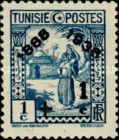 Water Carrier overprinted and surcharged