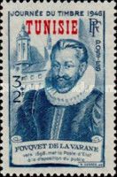 Fouquet de la Varane overprint