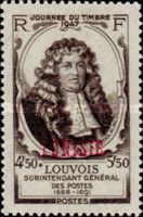 Louvois overprinted