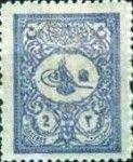External post stamp - small Tughra of Abdul Hamid II