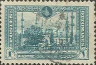 Overprint on Mosque of Sultan Ahmed
